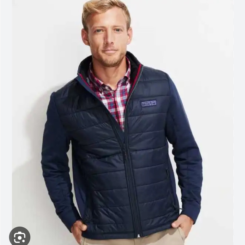 NWT-Men’s performance hybrid full zip jacket